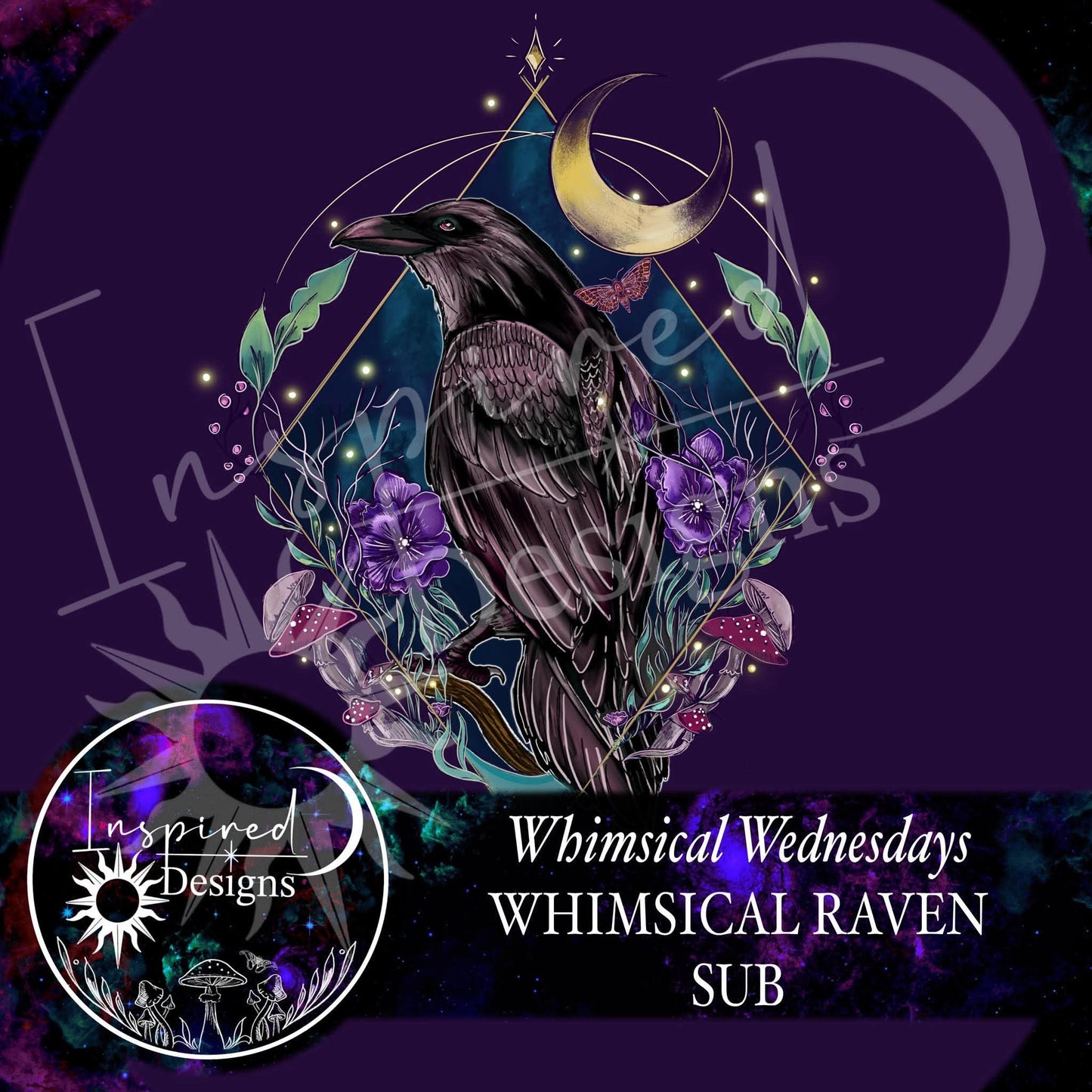 Whimsical Wednesday - Whimsical Raven