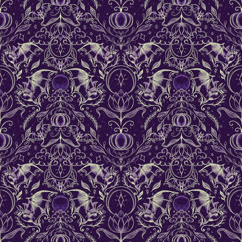 Bats lace purple
