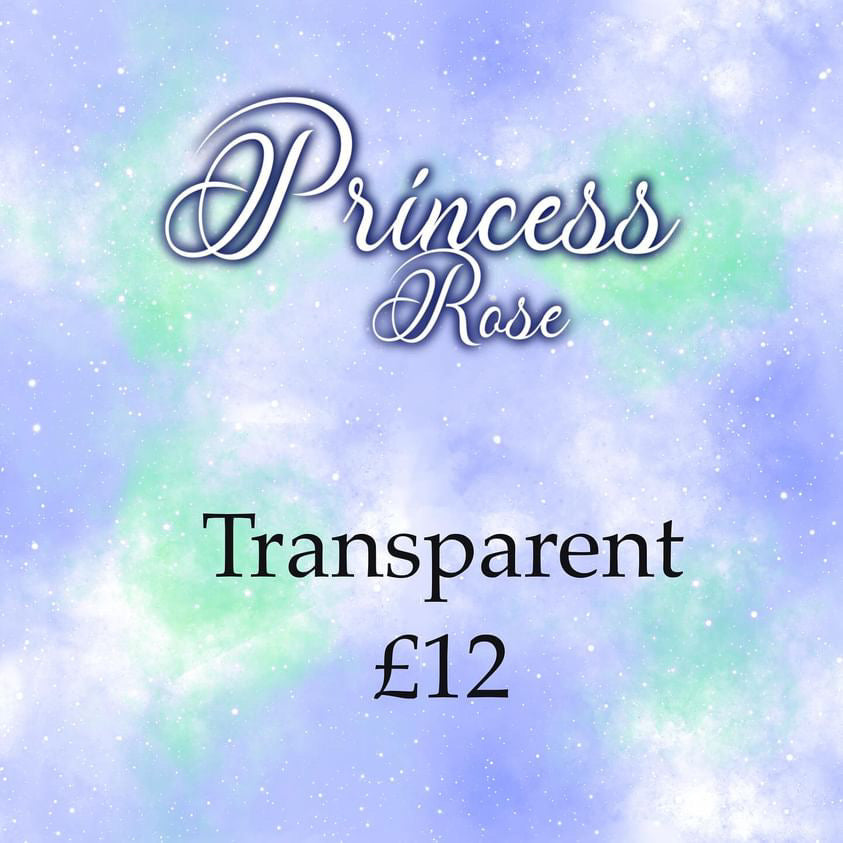 Princess Rose Blue Transparent