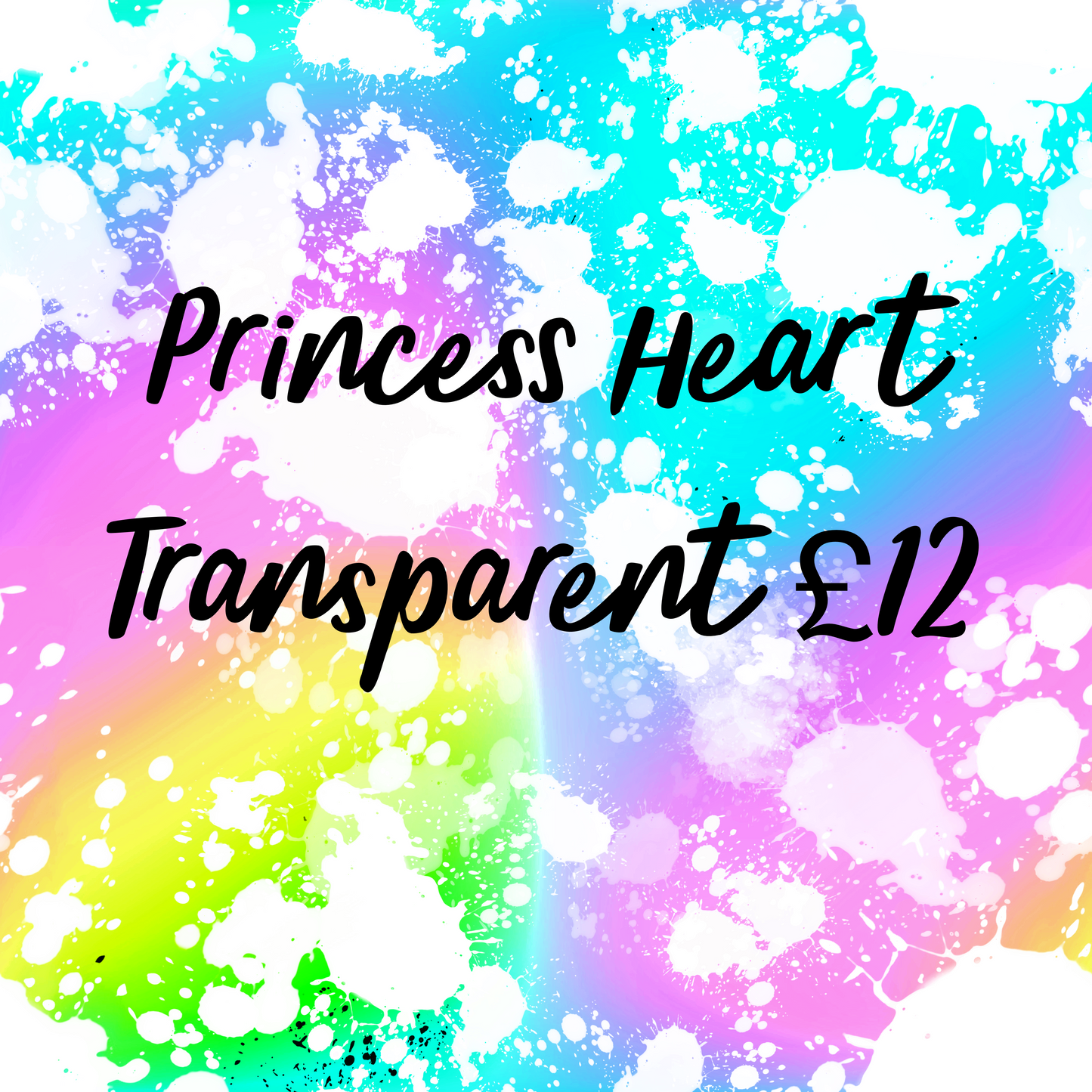 Princess Heart Transparent