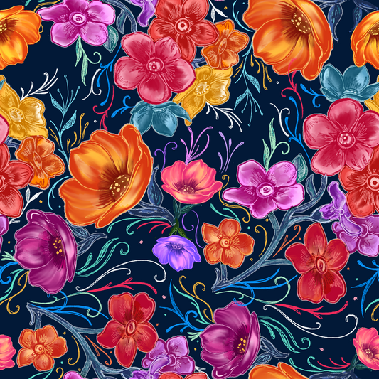 Florals bright
