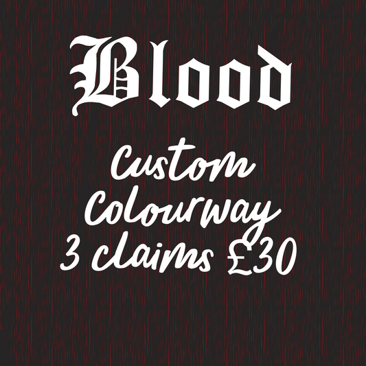 Blood Custom colourway