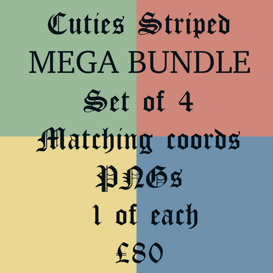Cuties Striped MEGA BUNDLE