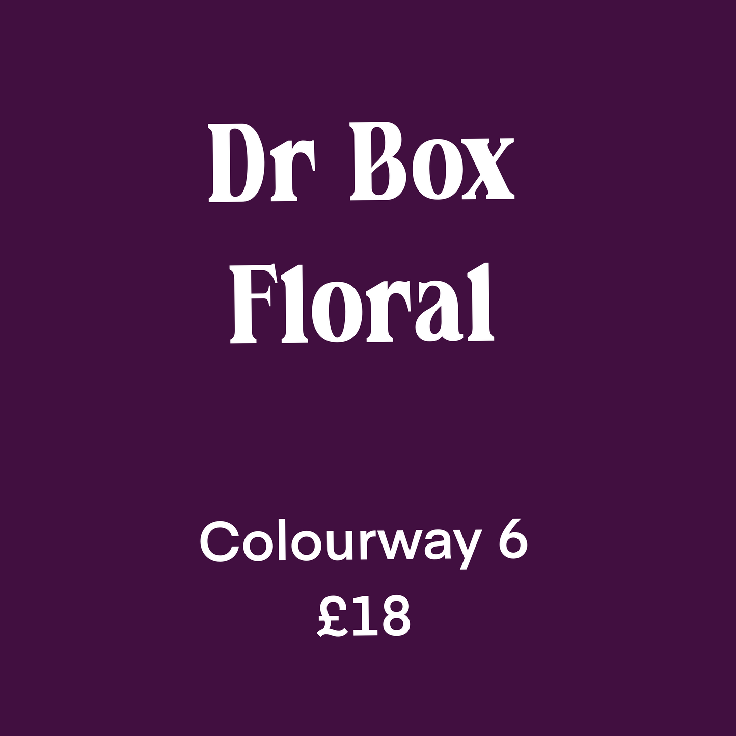 Dr Box Floral 6
