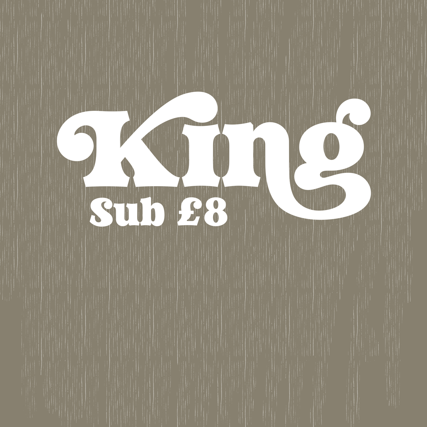 King sub