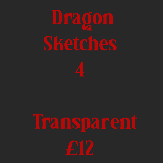 Dragon Sketches Transparent 4