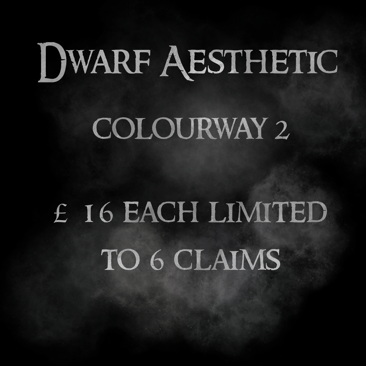 Dwarf aesthetic colourway 2