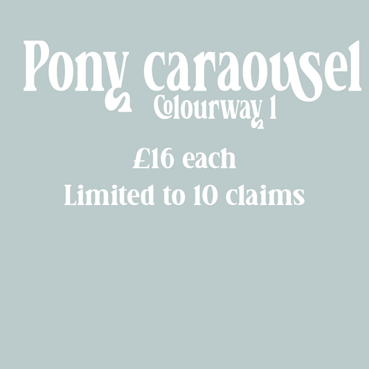 Pony carousel Colourway 1