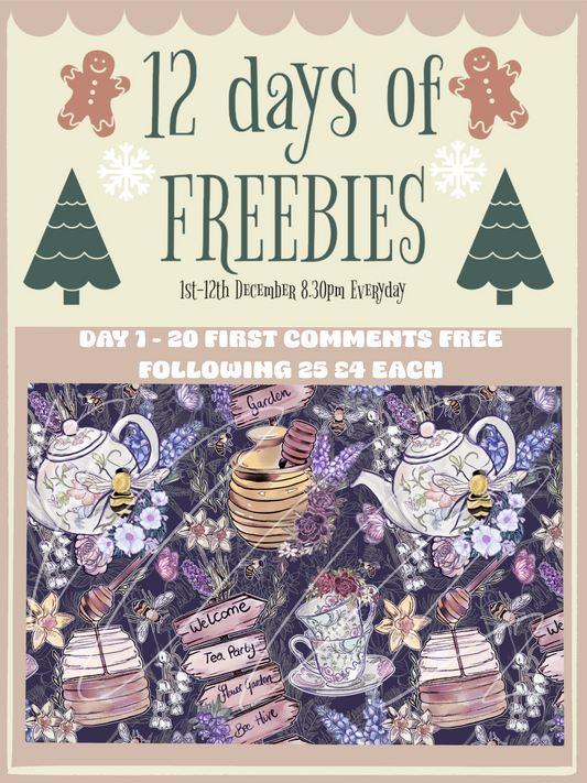 1/12 days of Xmas - Tea Party