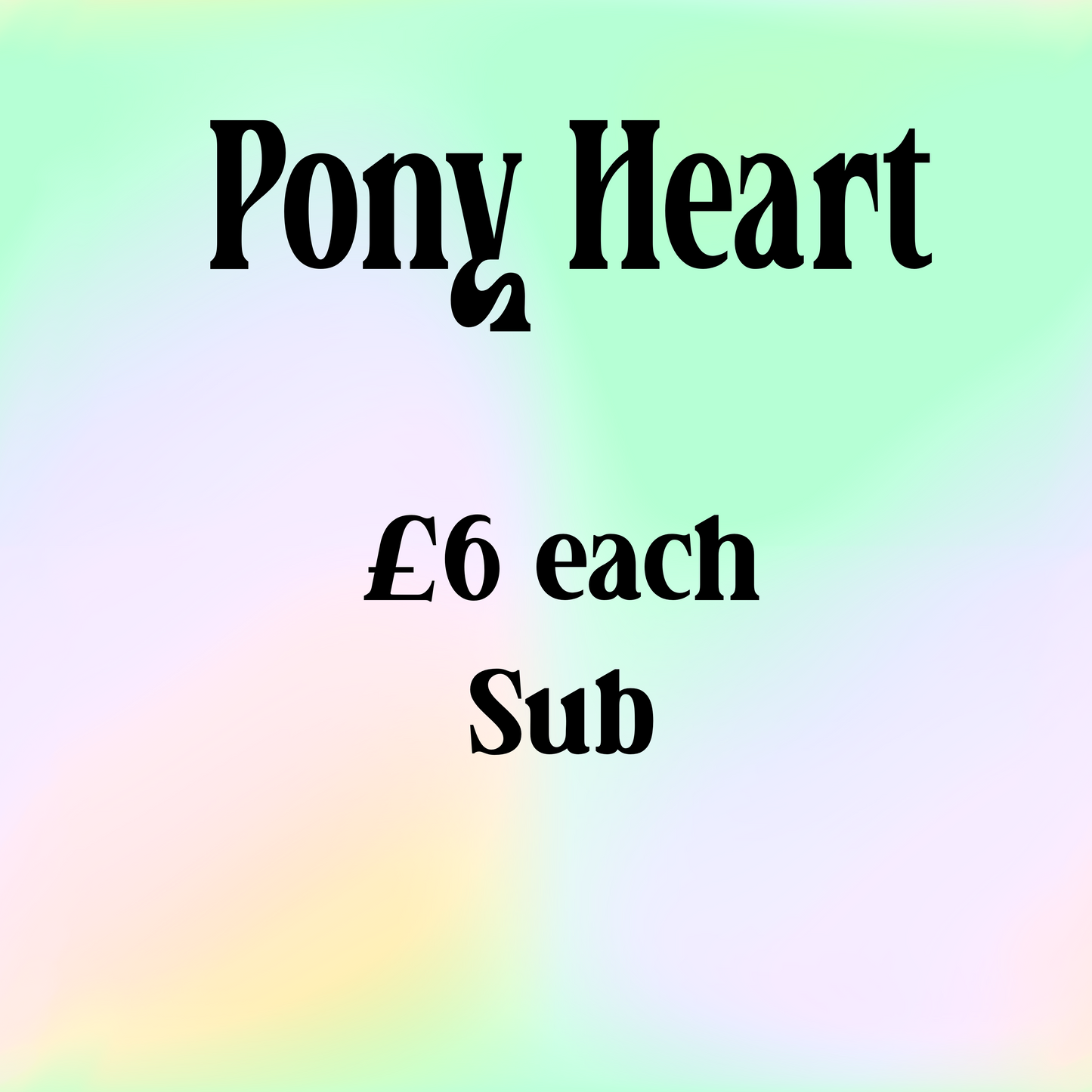 Pony Heart