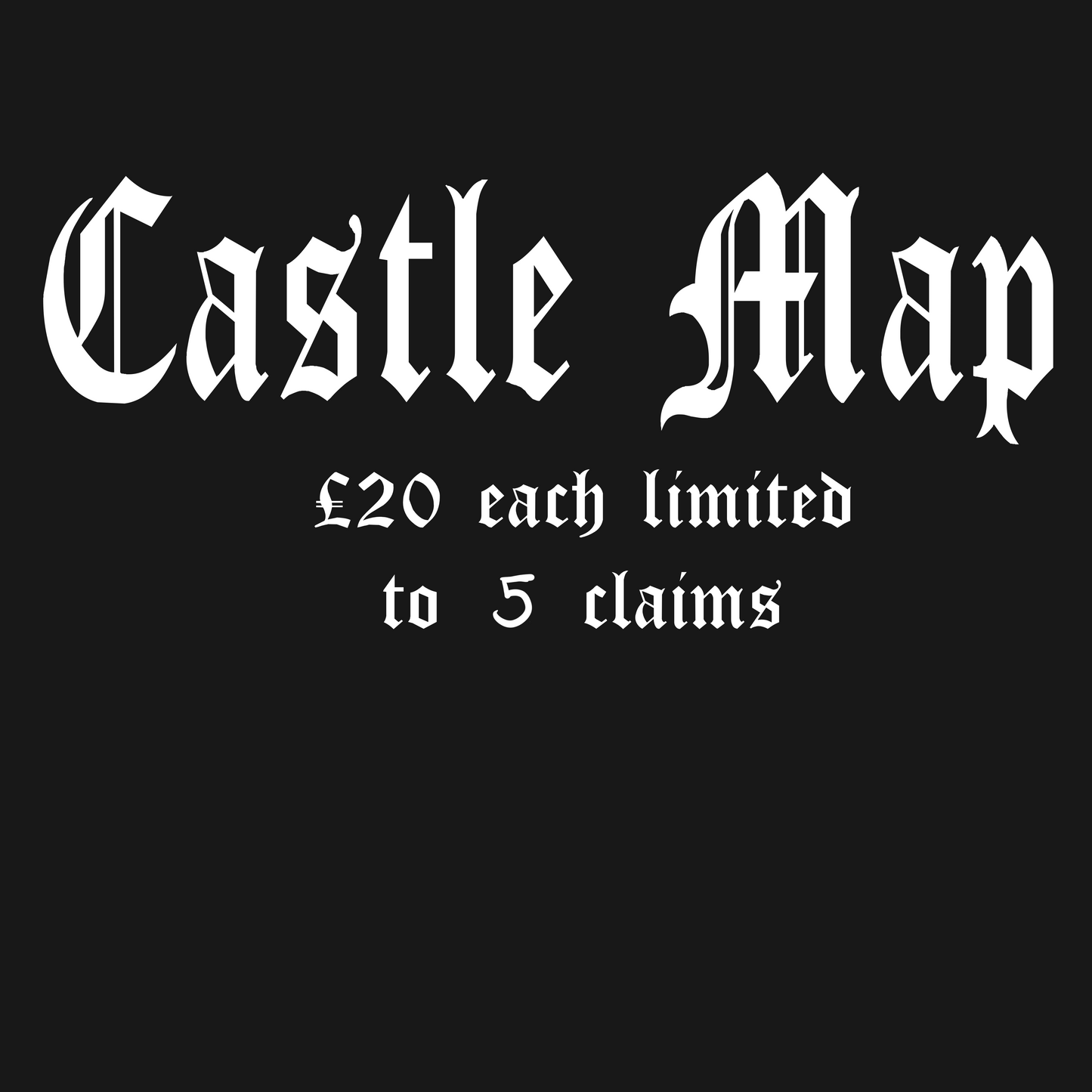 Castle Map- Colourway 4