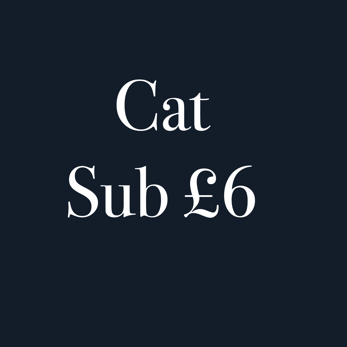 Cat Sub
