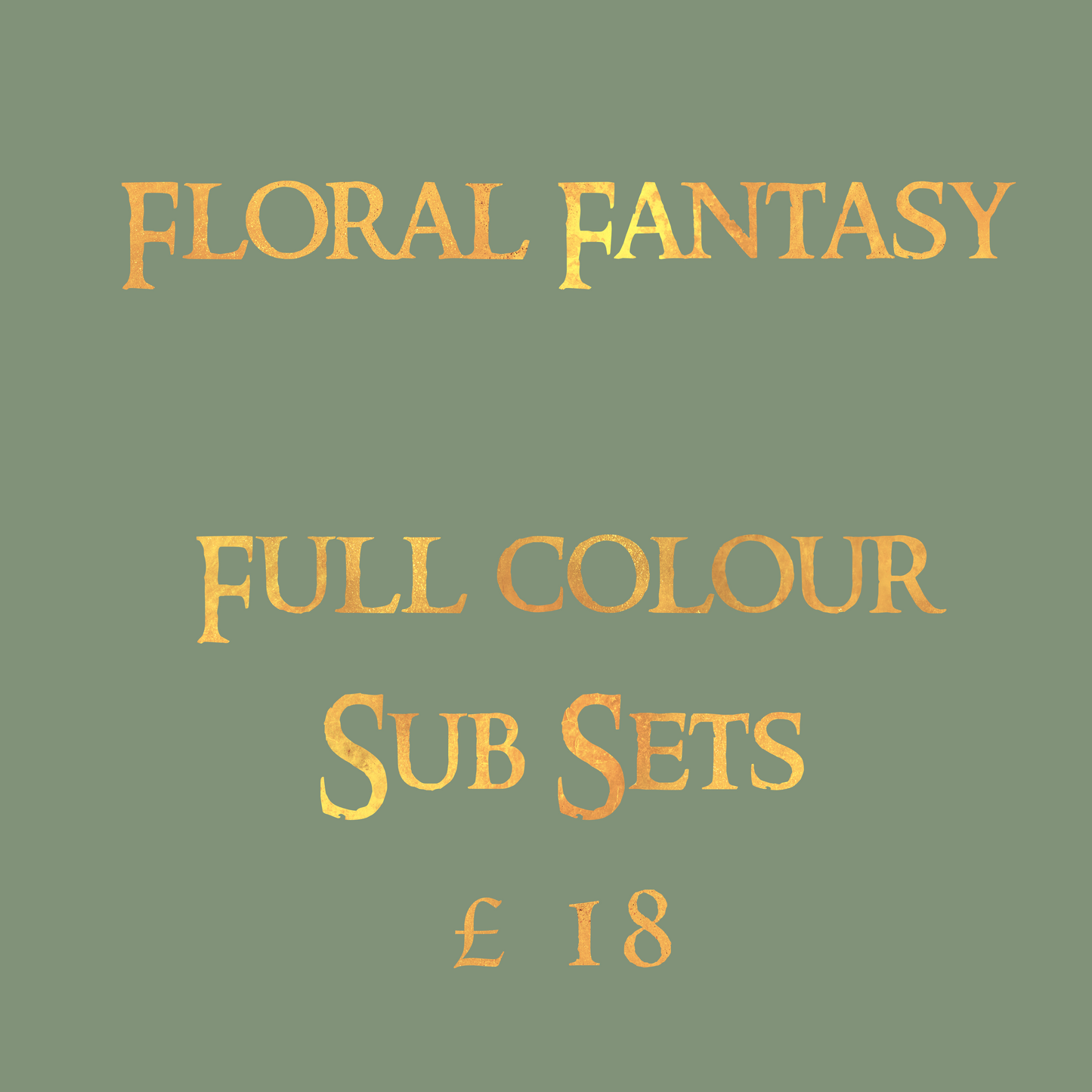 Floral Fantasy Sub Set