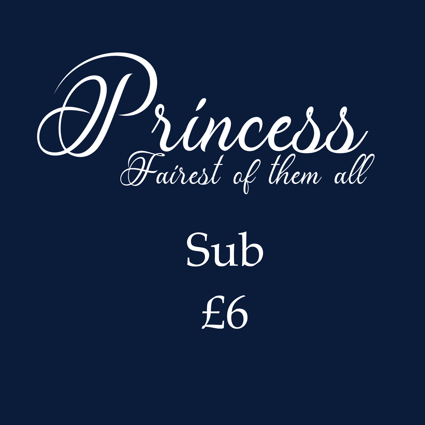 Princess fairest of them all sub