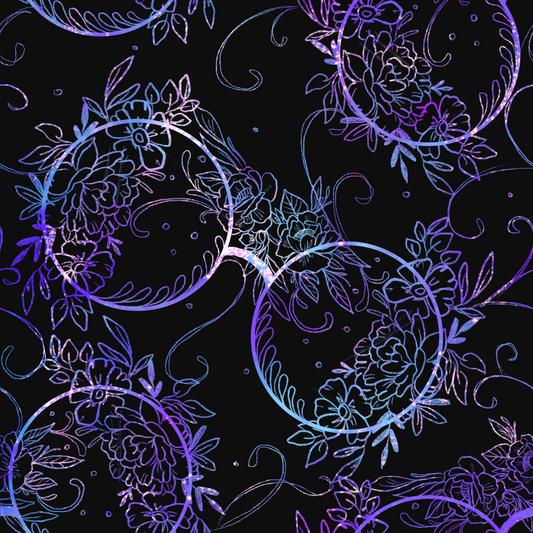 Glasses Lace - Purple