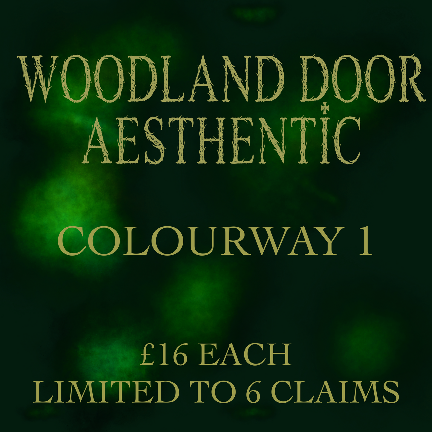 Woodland Door Colourway 1