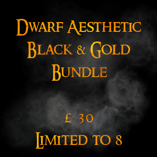 Dwarf Black & Gold Bundle
