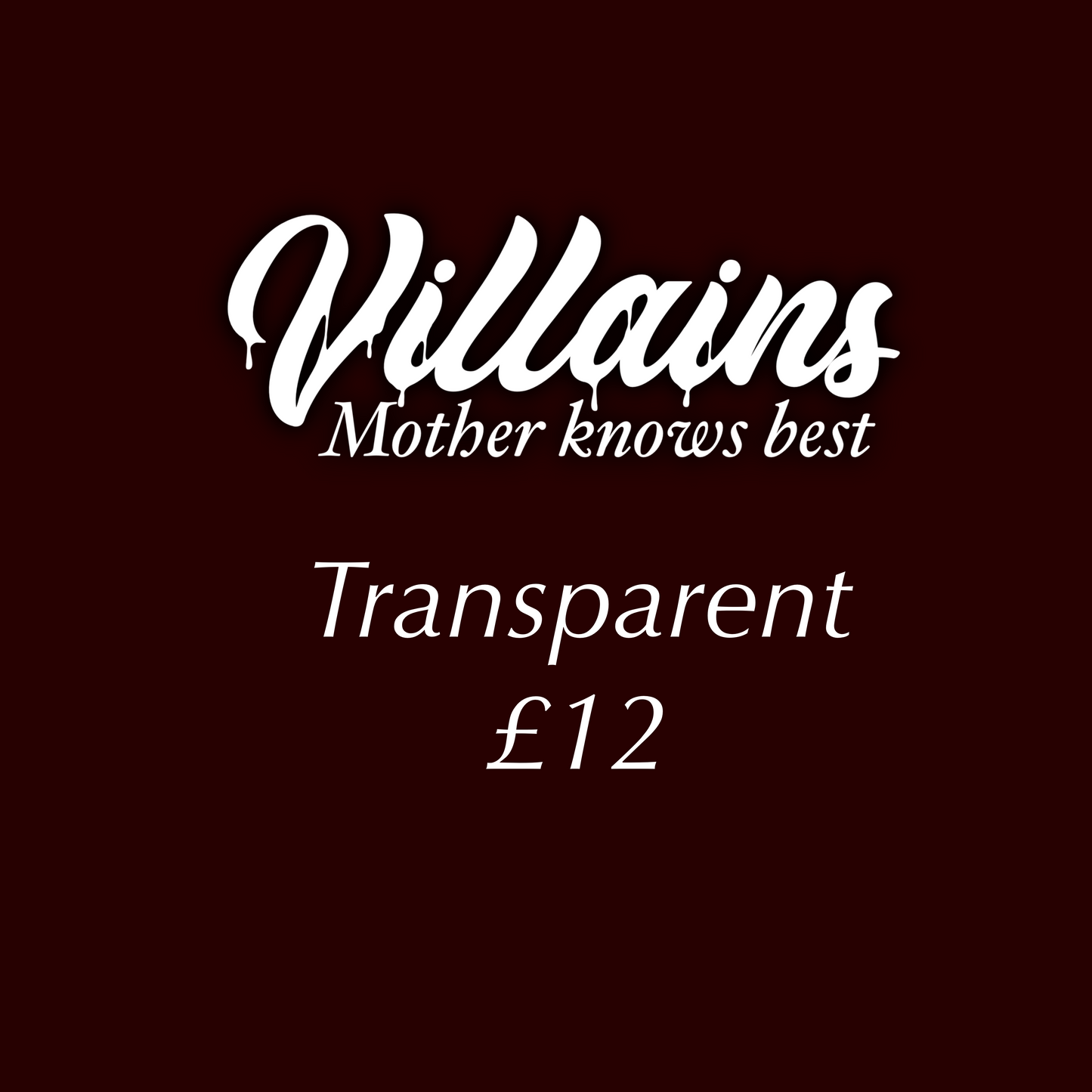 Mother knows best transparent