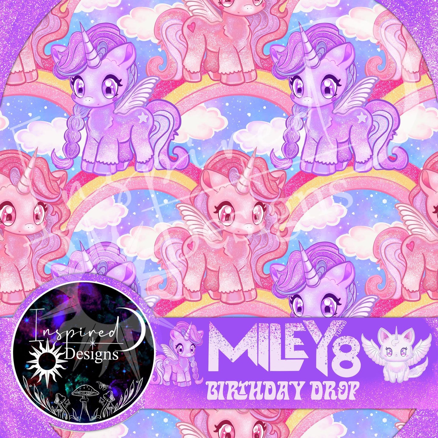 Miley turns 8 Drop
