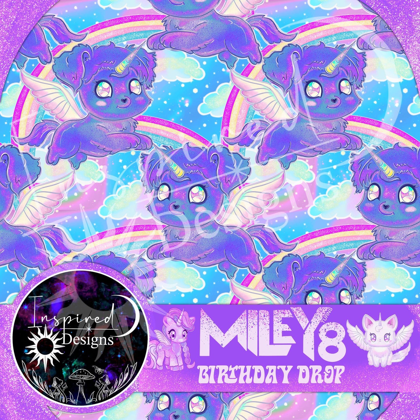 Miley turns 8 Drop