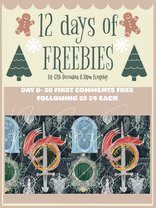 6/12 days of freebies- LOTR
