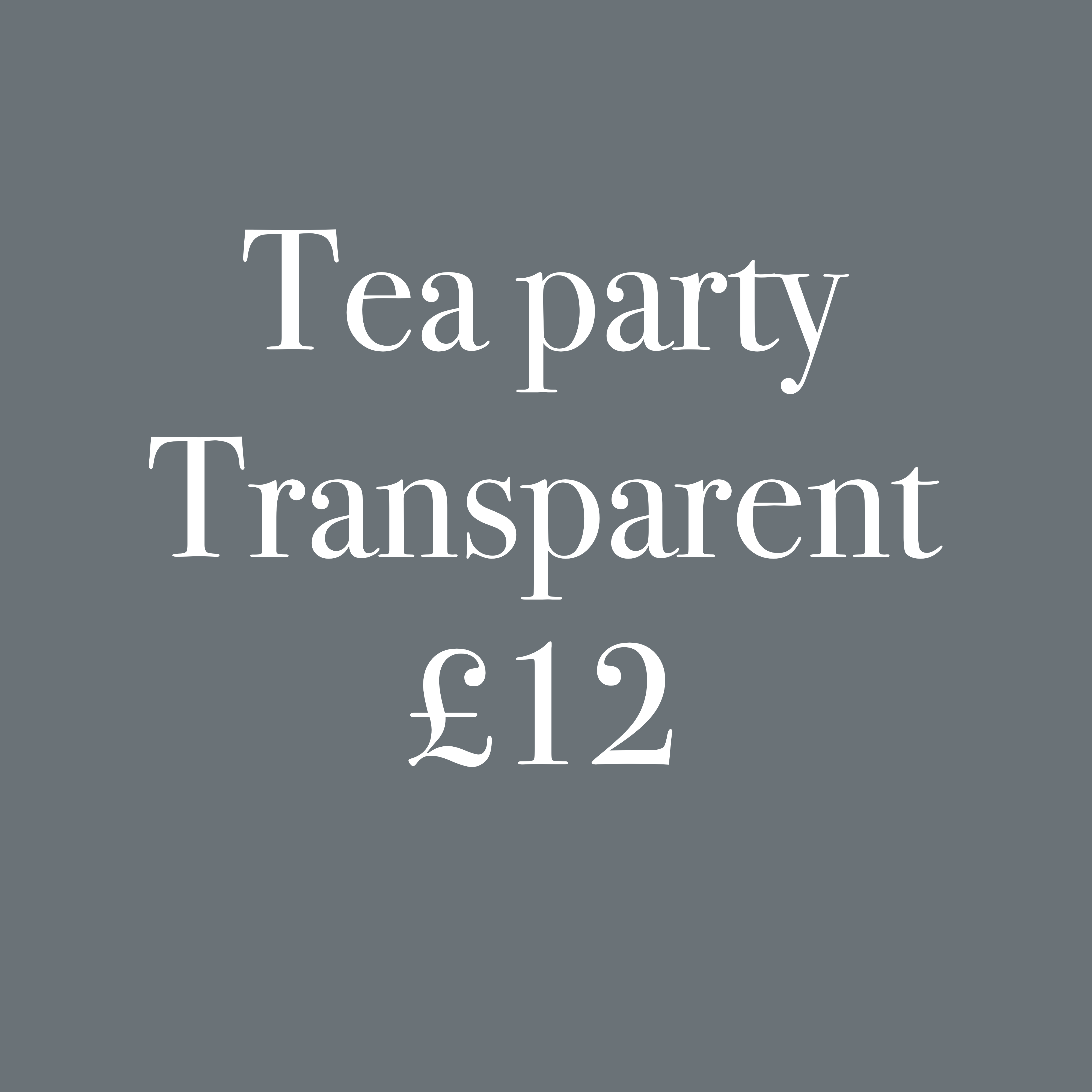 Tea Party Transparent – Inspired.Designs.illustrations