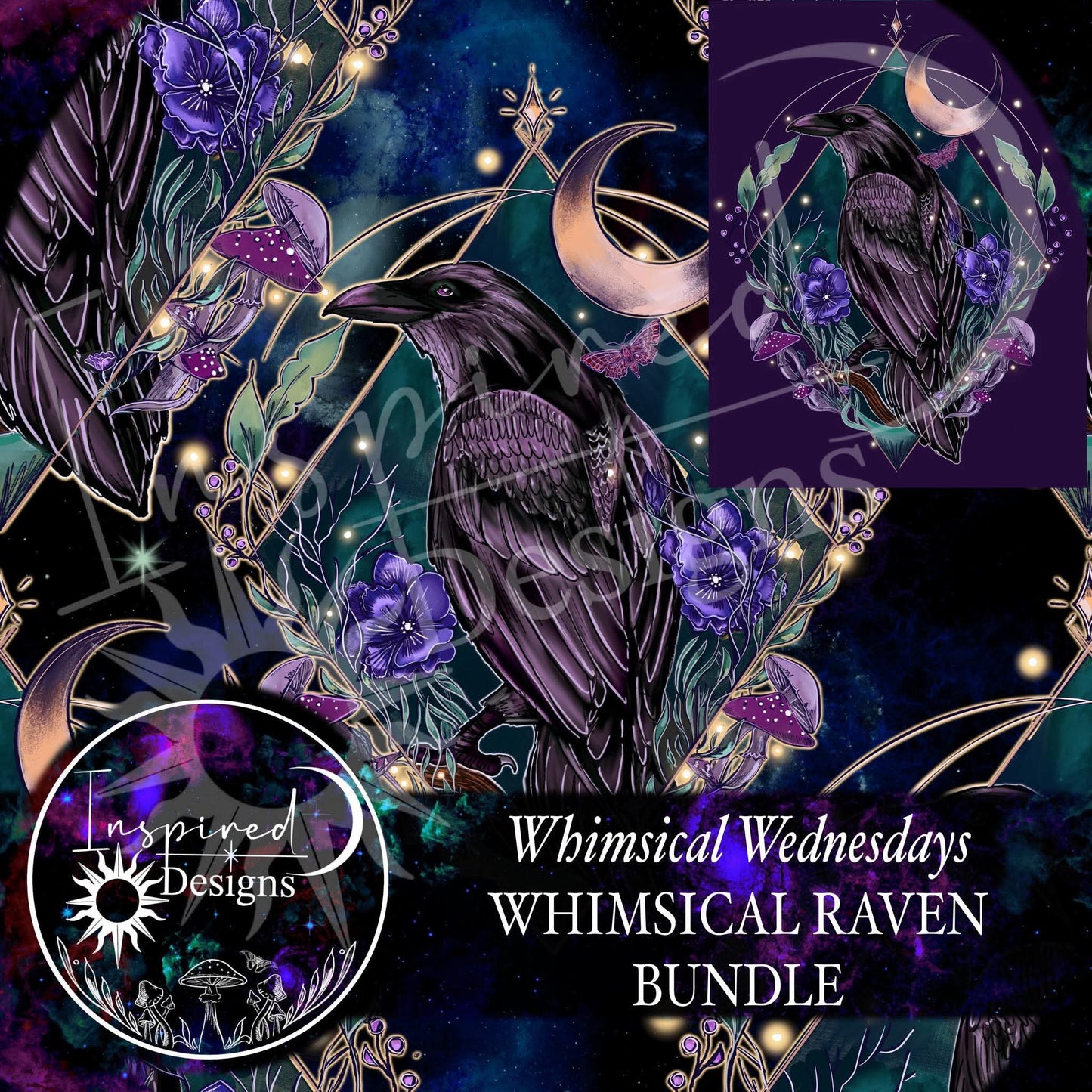 Whimsical Wednesday - Whimsical Raven