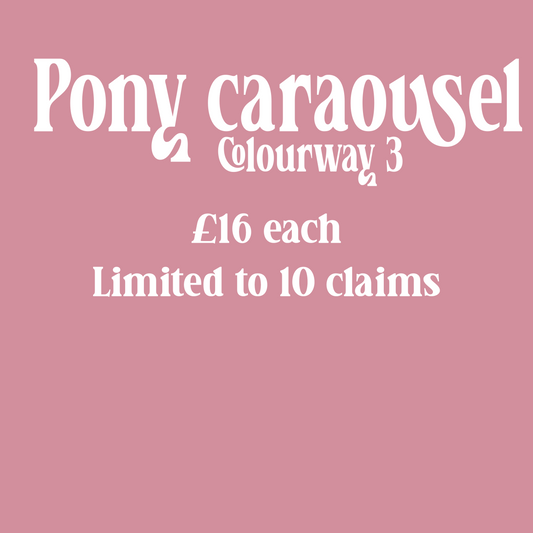 Pony carousel Colourway 3