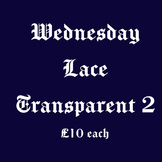 Wednesday lace transparent 2