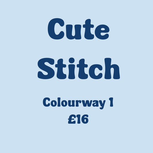 Cute stitch Colourway 1