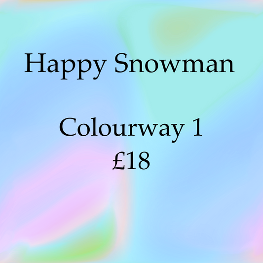 Happy snowman 1