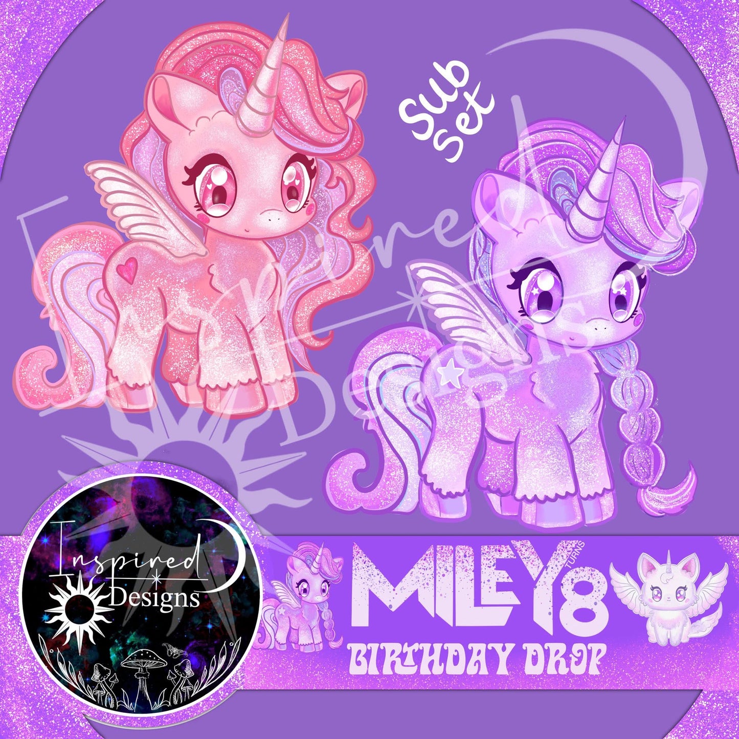 Miley turns 8 Drop
