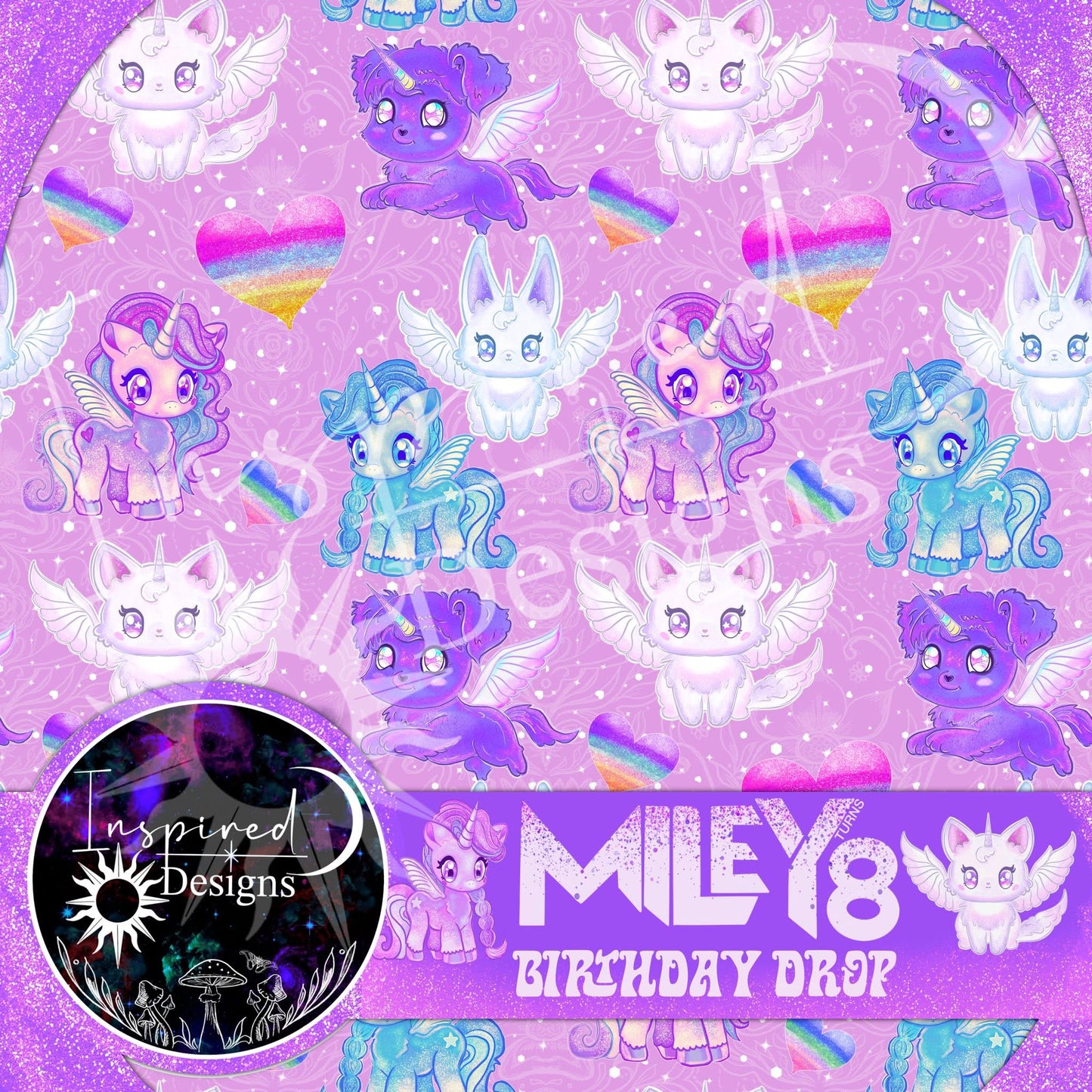 Miley turns 8 Drop