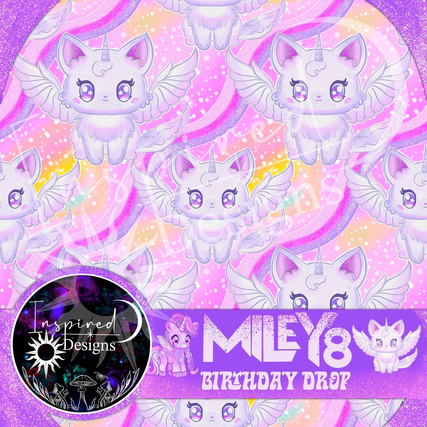 Miley turns 8 Drop