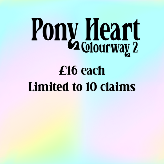 Pony Heart Colourway 2