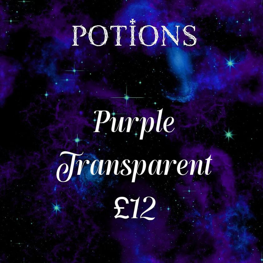 Potions purple transparent