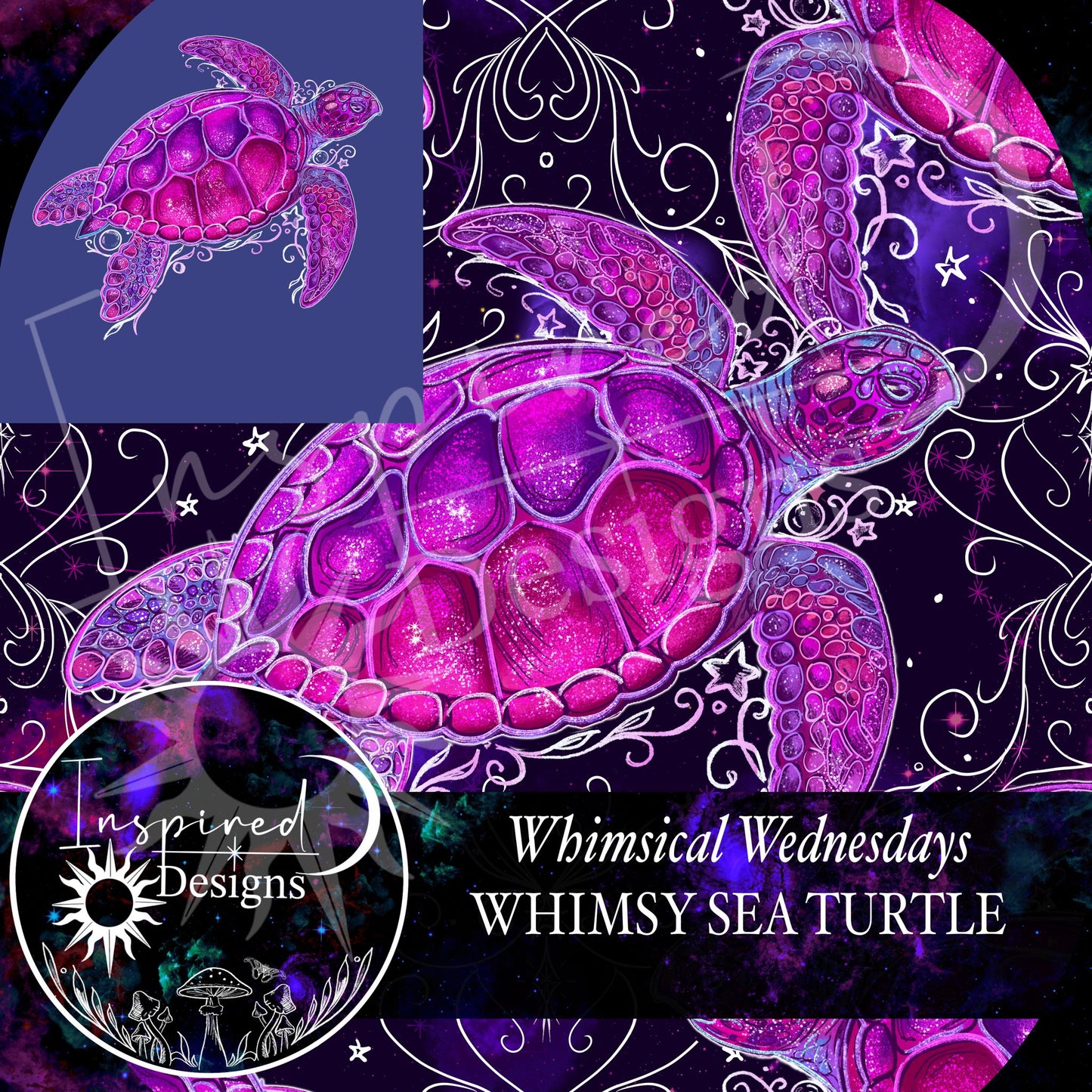 Whimsical Wednesday - Whimsical Turtle