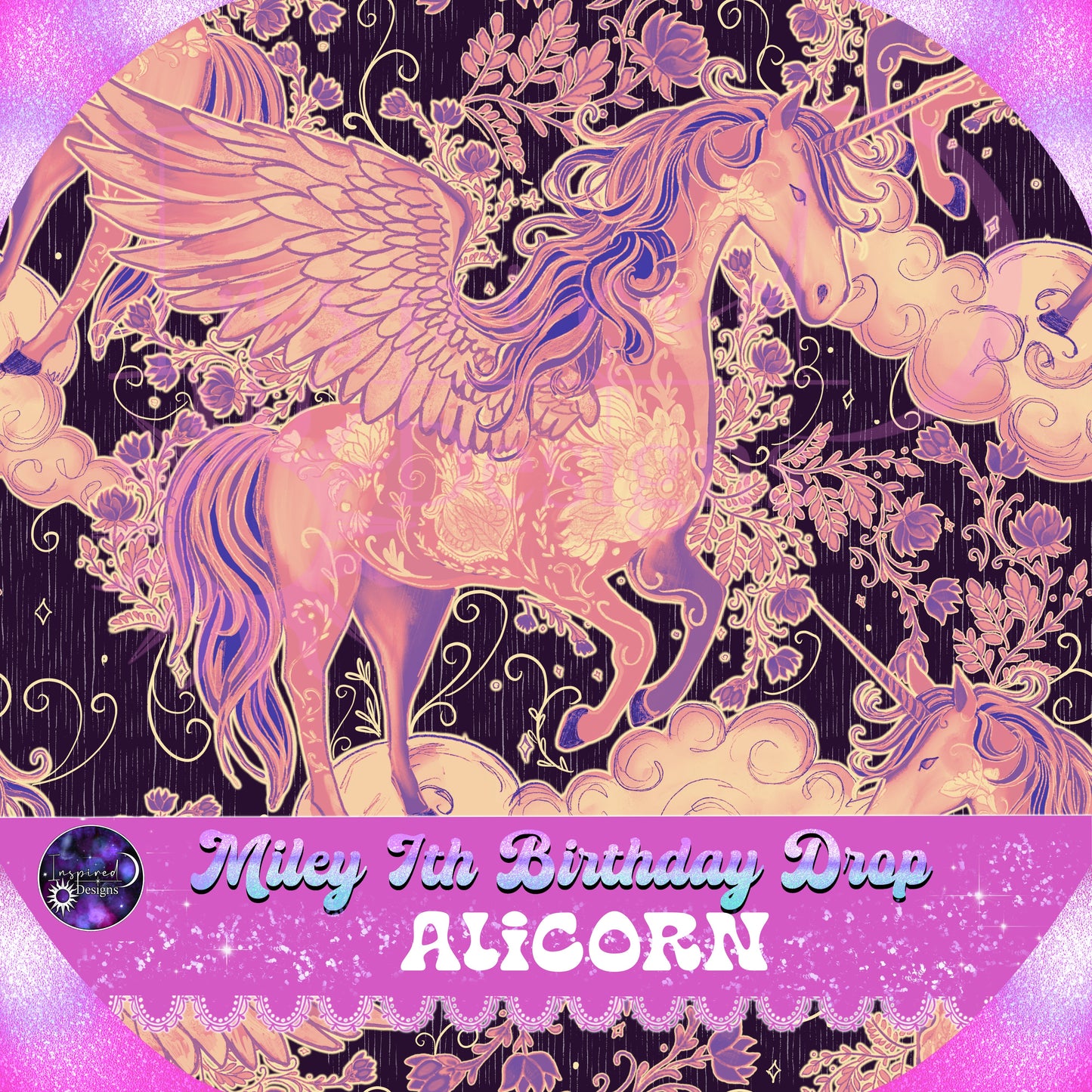 Miley's 7th Birthday - Alicorn