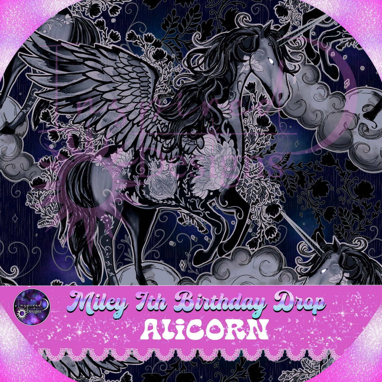 Miley's 7th Birthday - Alicorn
