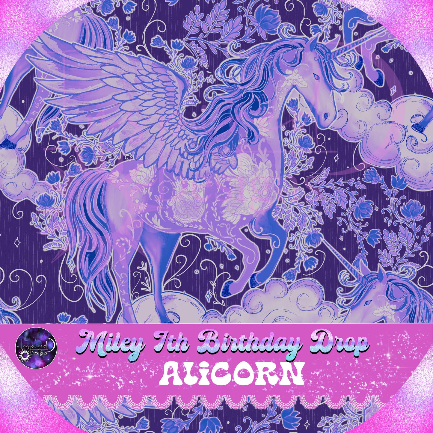 Miley's 7th Birthday - Alicorn