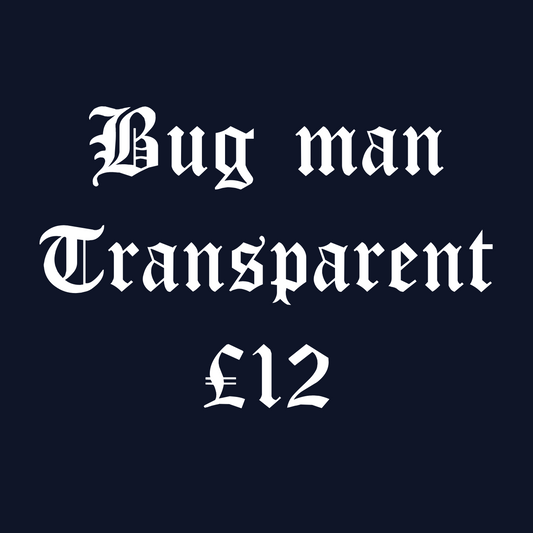 Bug man Transparent