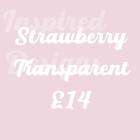 Strawberry transparent