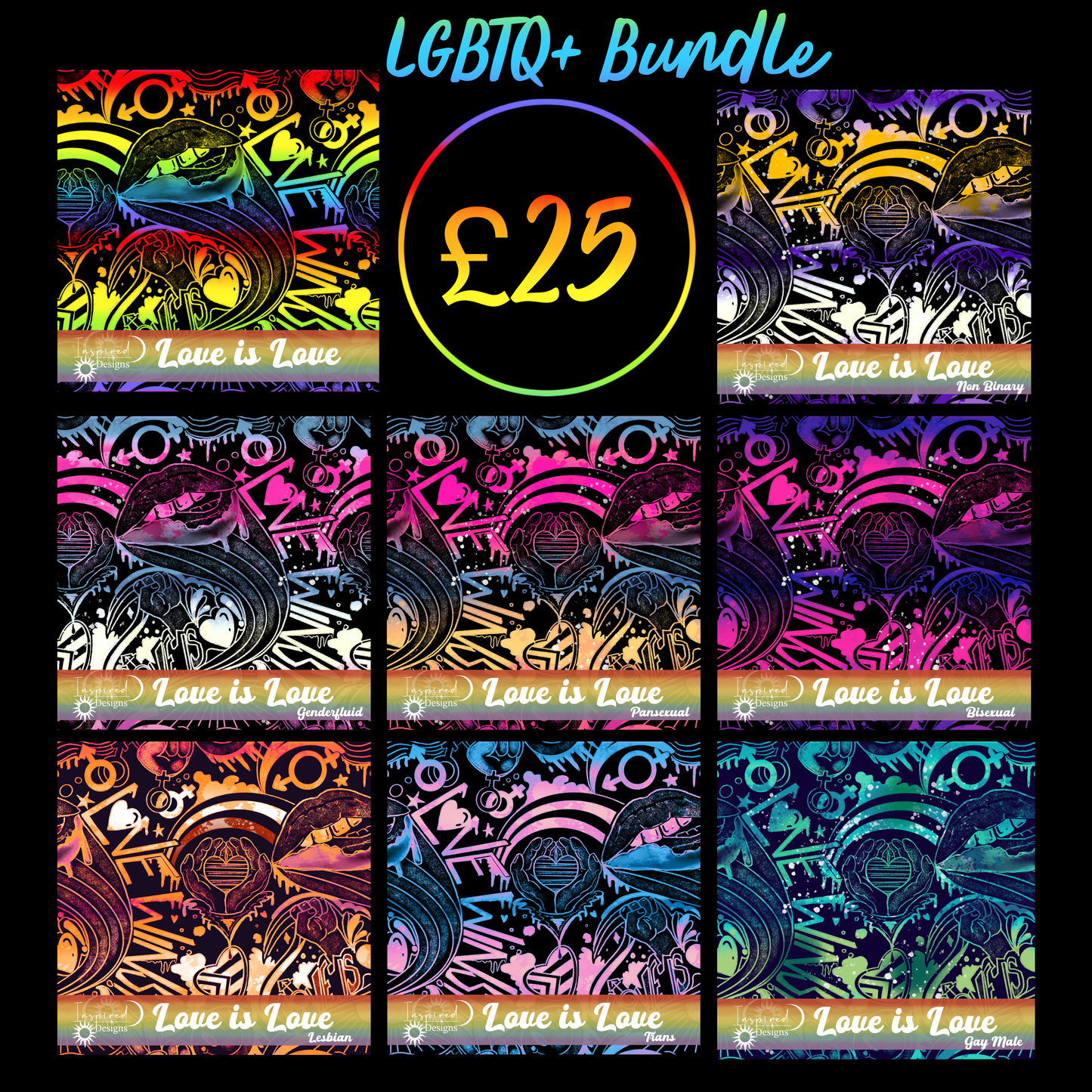 Moxie Pride - Love is Love