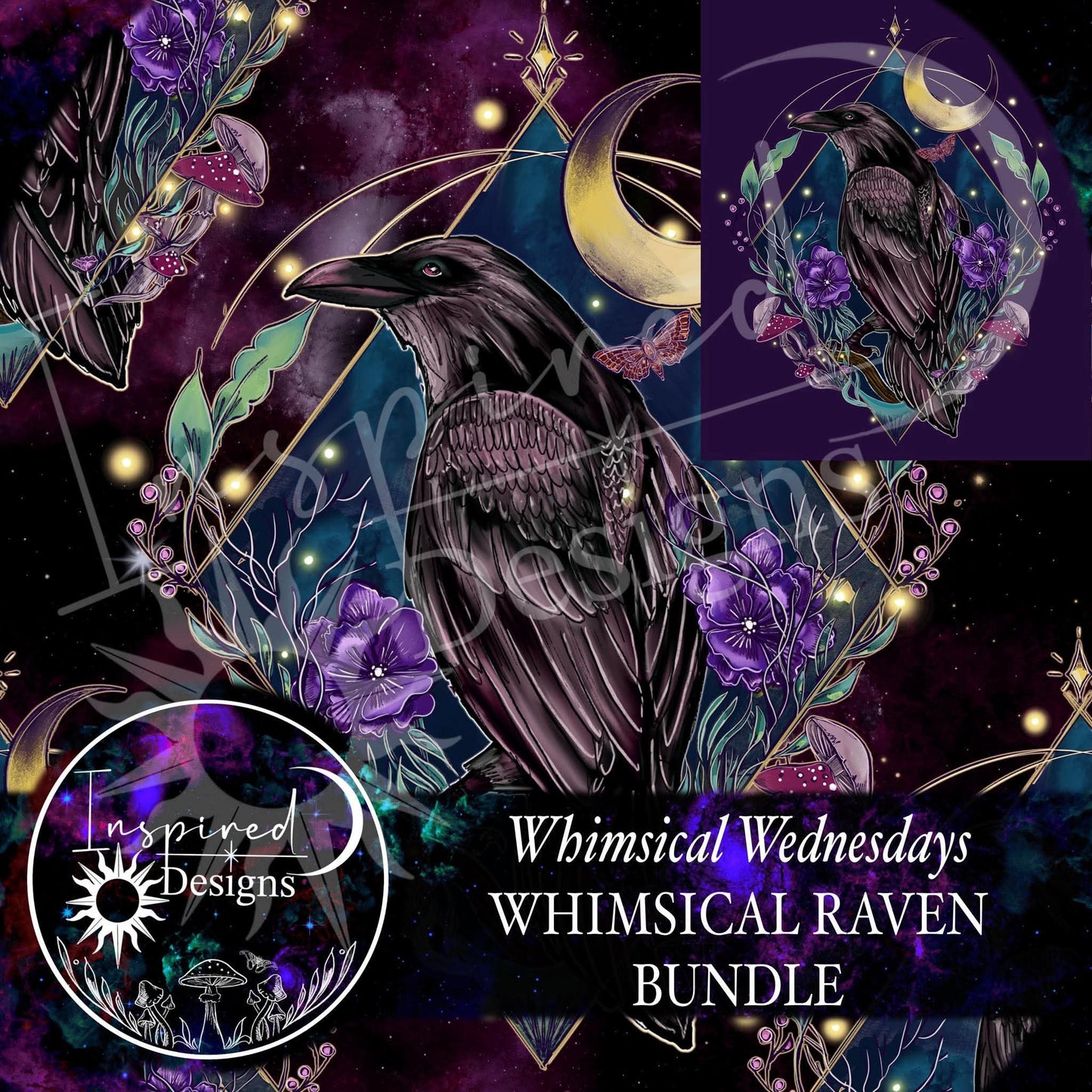 Whimsical Wednesday - Whimsical Raven
