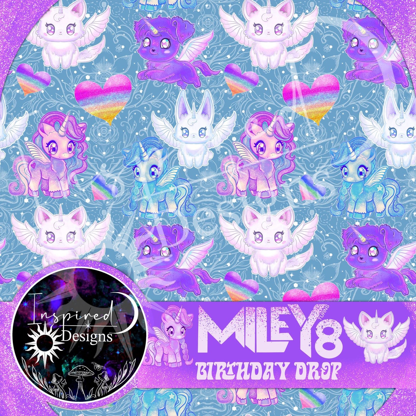 Miley turns 8 Drop