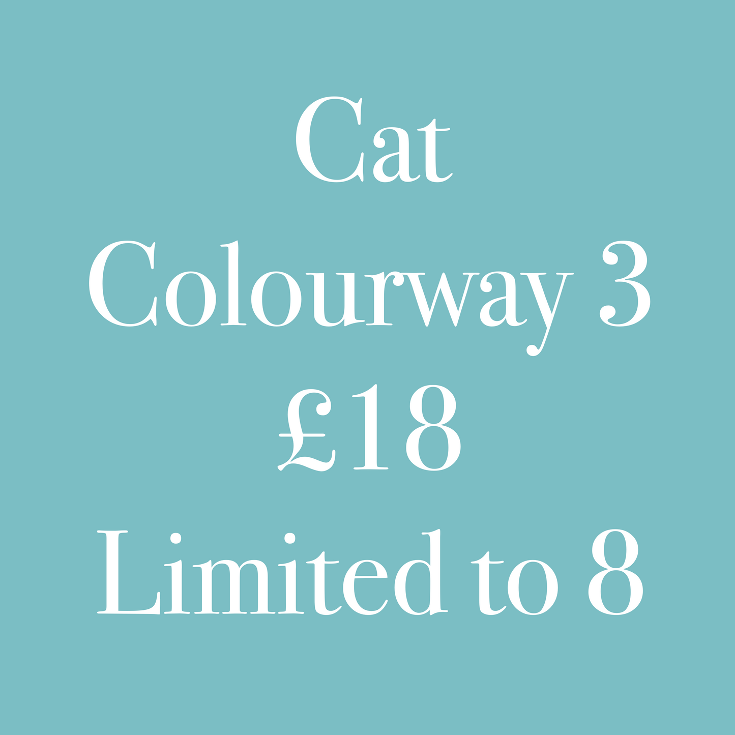 Cat Colourway 3