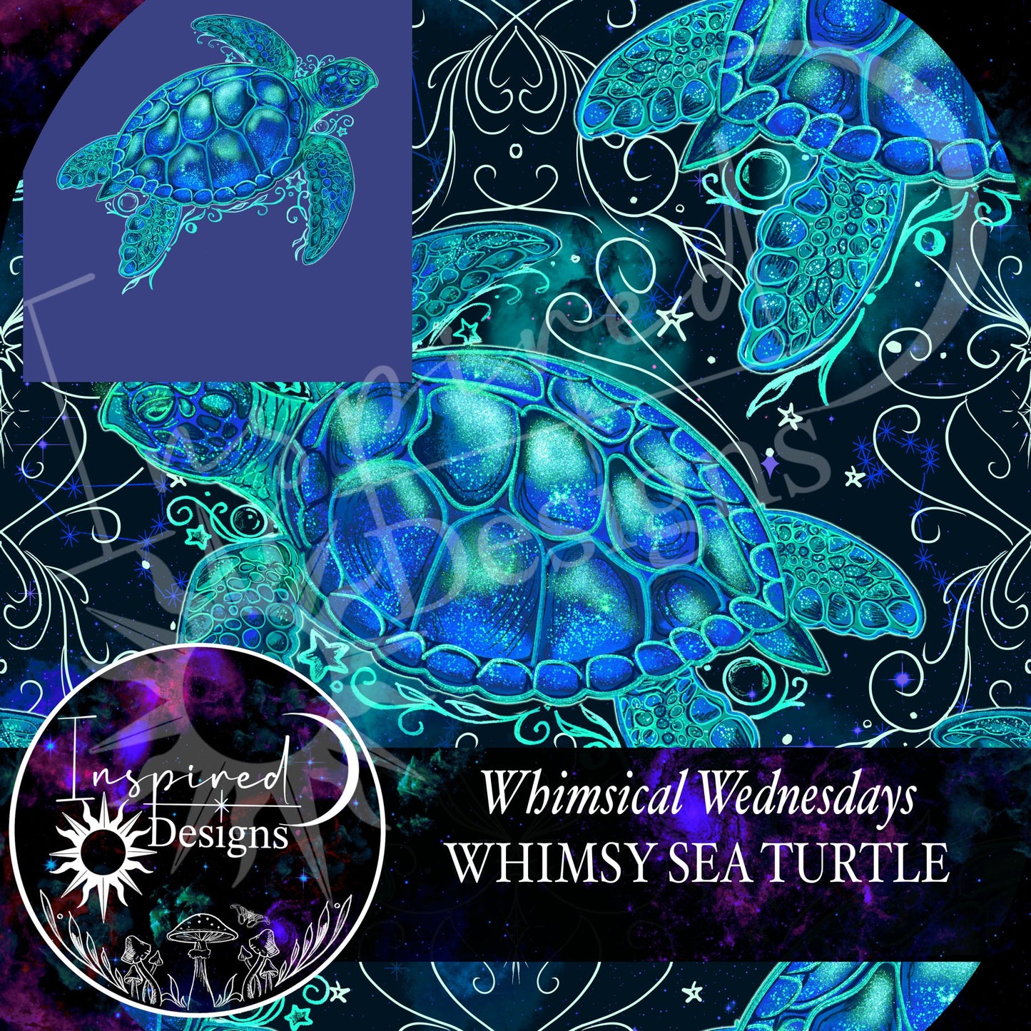 Whimsical Wednesday - Whimsical Turtle