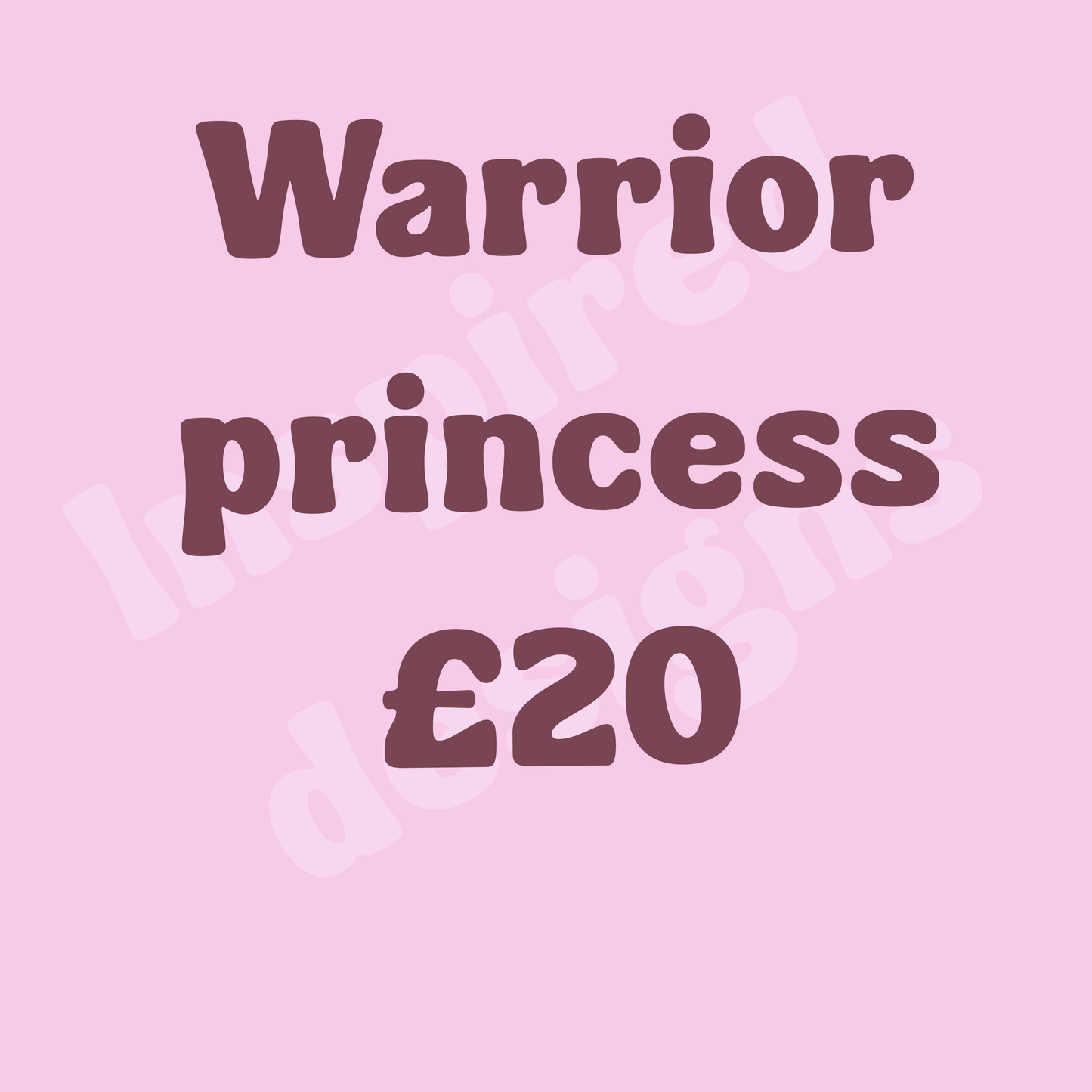 Warrior princess