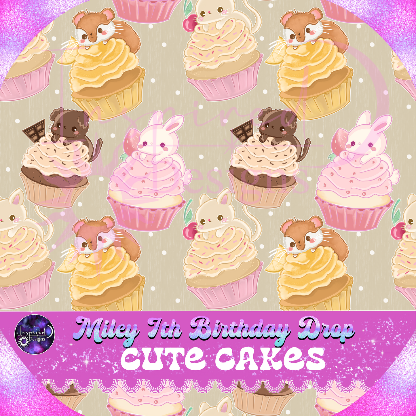 Miley's 7th Birthday - Cute Cakes