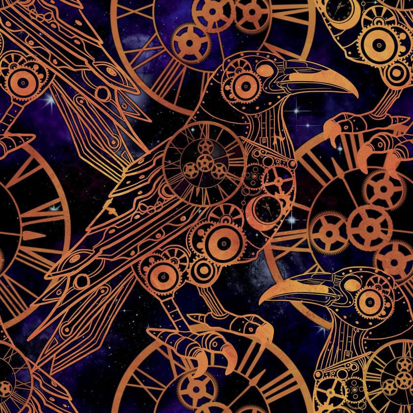 Steampunk Raven 1